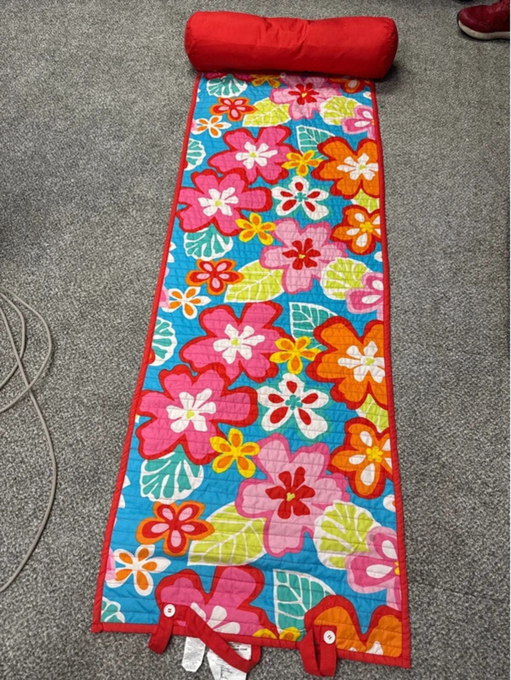 Nap mat with pillow